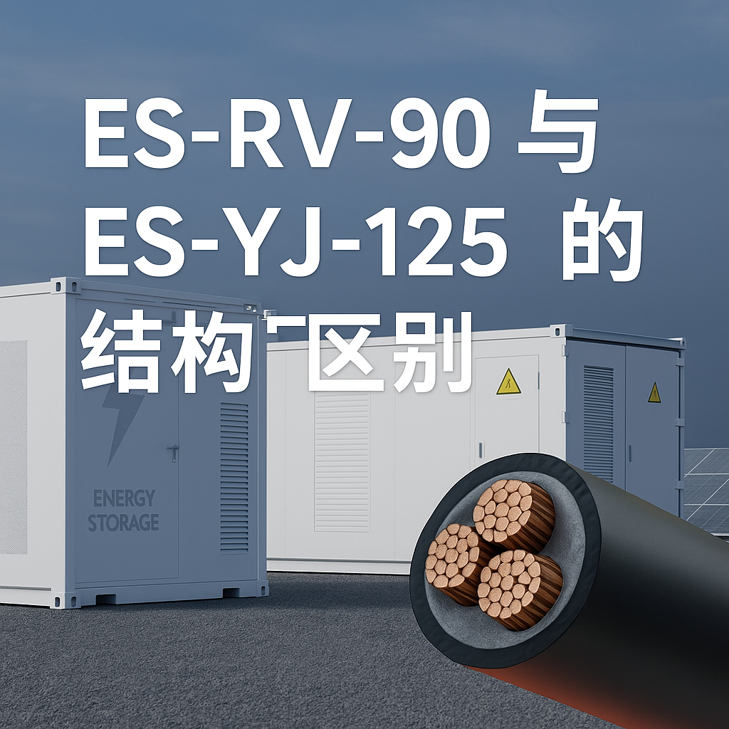 ES-RV-90 和 ES-YJ-125 的结构有什么区别？