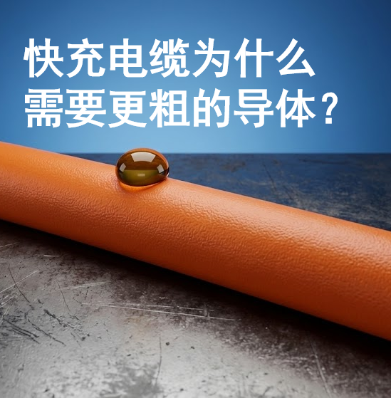 快充电缆为什么必要更粗的导体？揭秘新能源汽车充电的“热”知识